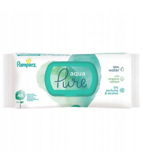 PAMPERS AQUA PURE 99% WODY...