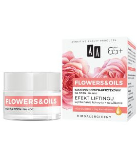 AA FLOWERS & OILS 65+ KREM...