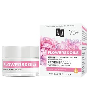 AA FLOWERS & OILS 75+ KREM...